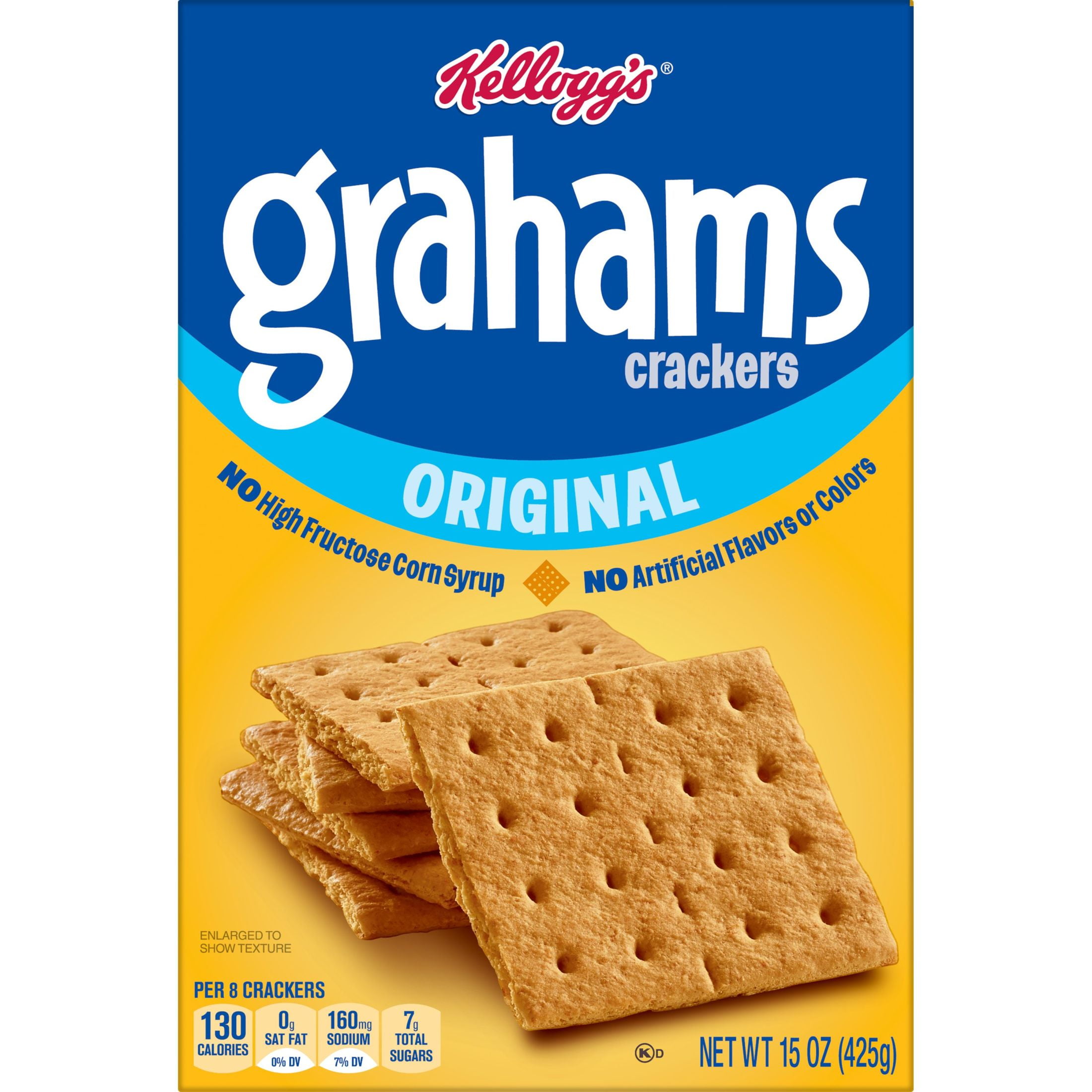 Kellogg's Grahams Original Crackers, 15 oz