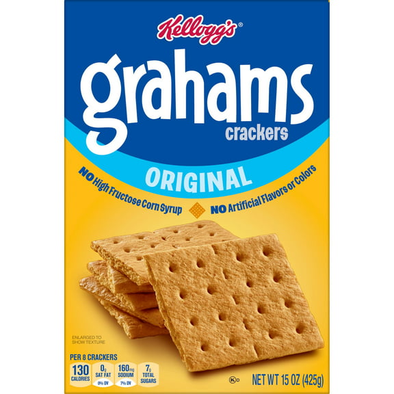 Kellogg's Grahams Original Crackers, 15 oz