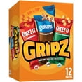 thumbnail image 1 of Gripz Variety Pack Mini Snack Crackers, Kids Snacks, 12 Count, 1 of 11