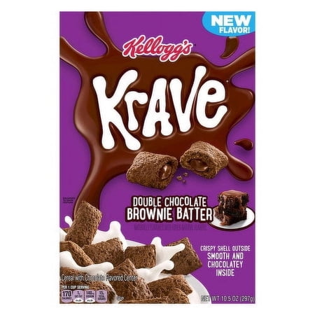 Kellogg's Krave Brownie Batter Cereal 10.5 oz