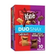 Snac Chocolate Kellogg's Krave Duo Snax Chocolate Treats, Double Chocolate Brownie ...