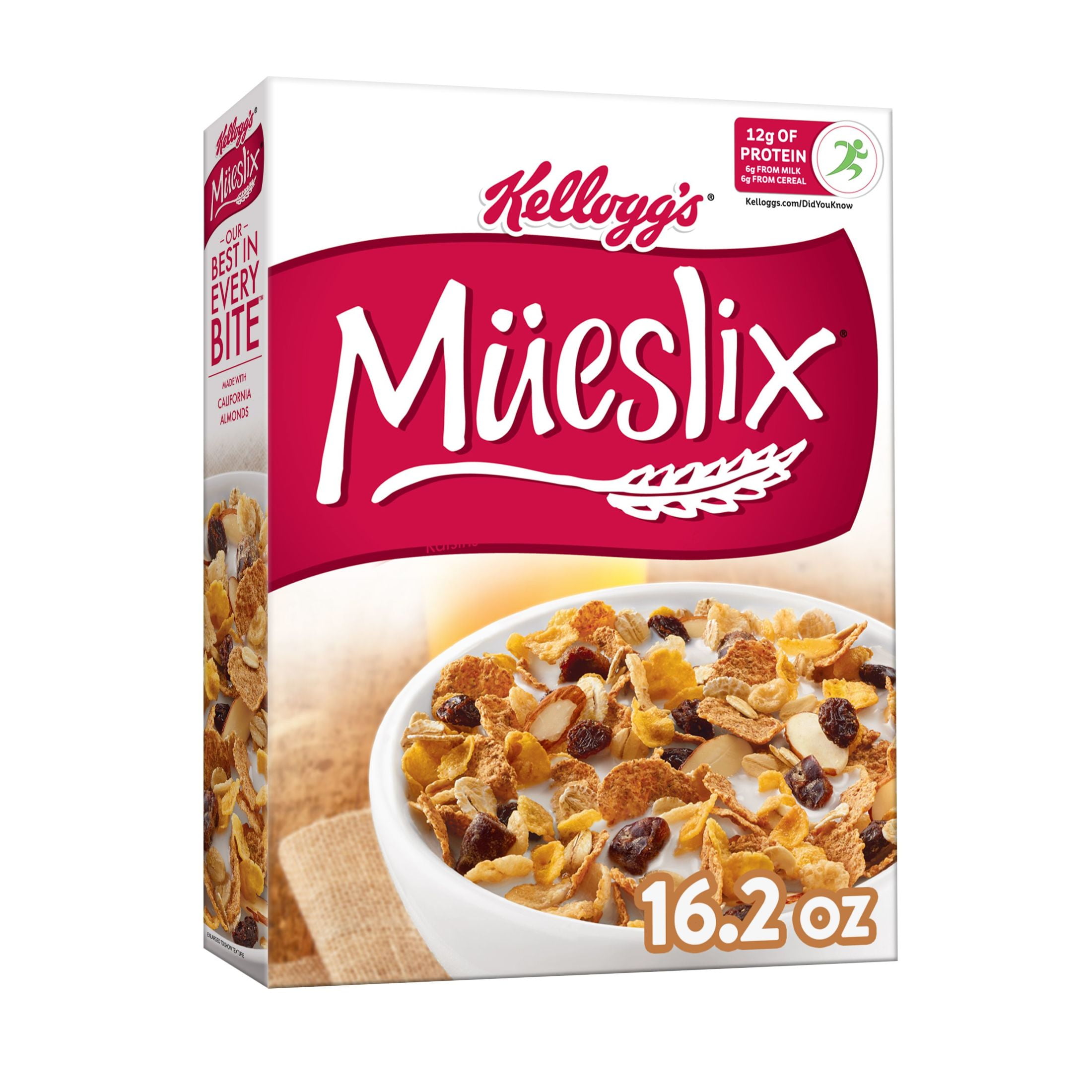Kellogg's Mueslix Original Cold Breakfast Cereal, 16.2 oz
