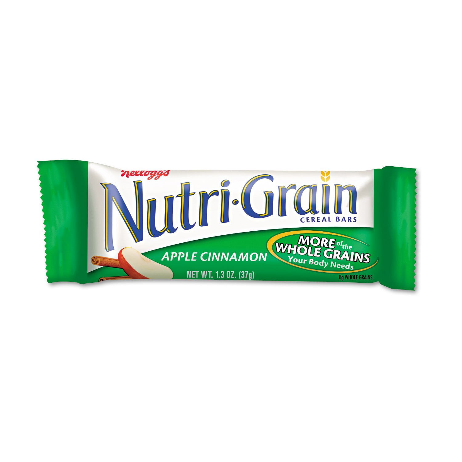 Kellogg's, NutriGrain Apple Cinnamon YPF5 Cereal Bars, Single 1.3oz
