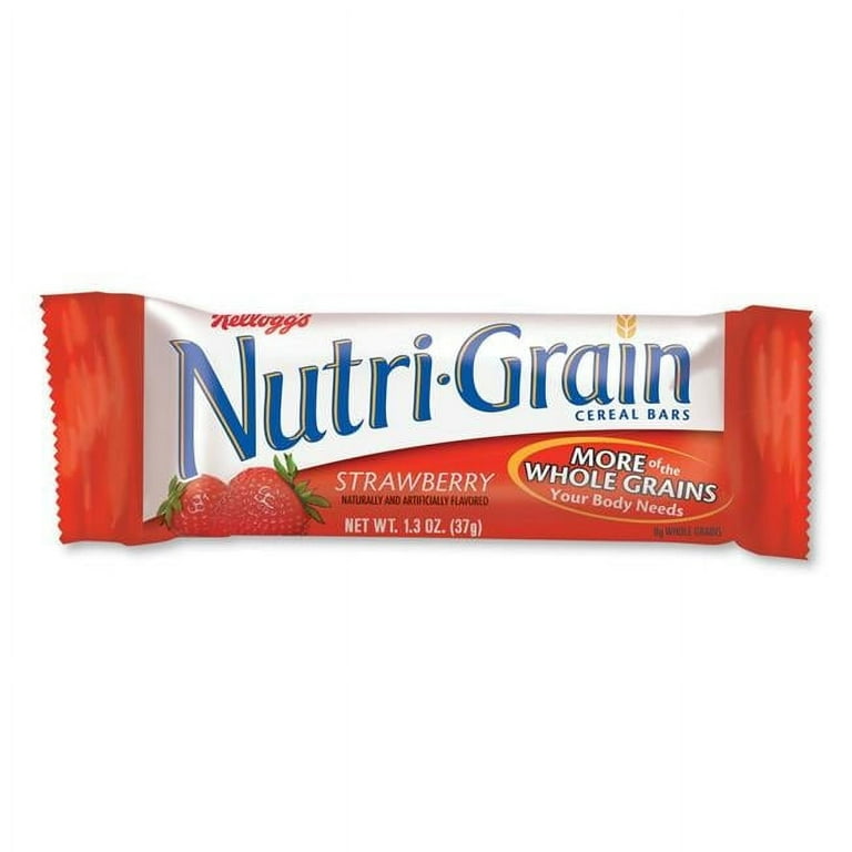 Nutri-Grain Soft Baked Breakfast Bars, Strawberry, 1.3 oz, 8/Box Nutri-Grain Soft Baked Breakfast Bars, Strawberry, 1.3 oz, 8/Box