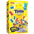 thumbnail image 1 of Kellogg's Peeps Breakfast Cereal, Easter Snacks, Family Breakfast, Large Size, Original with Marshmallows, 13oz Box (1 Box), 1 of 8