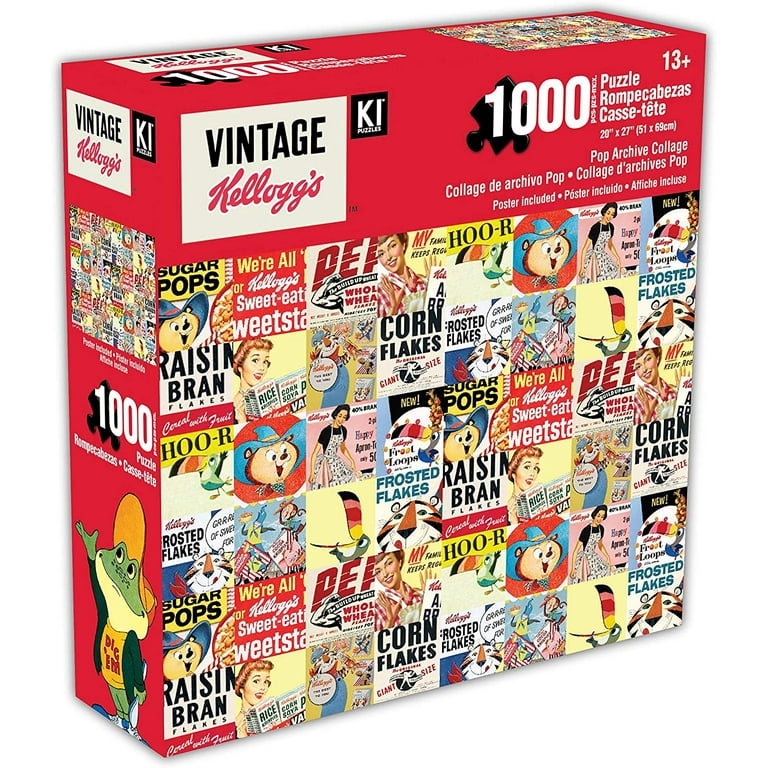 Kellogg's - Pop Archive Vintage Advertising Collage Jigsaw