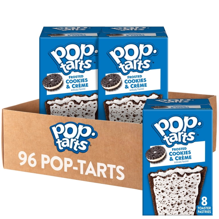 poptart booster box Pop-Tart 2 set of 36Count Pop Tart Kellogg's Pop-Tarts, Frosted Strawberry golden crust or enjoy them right out of the pouch with a glass of ice POP-TARTS Blueberry Frosted Toaster Pastries