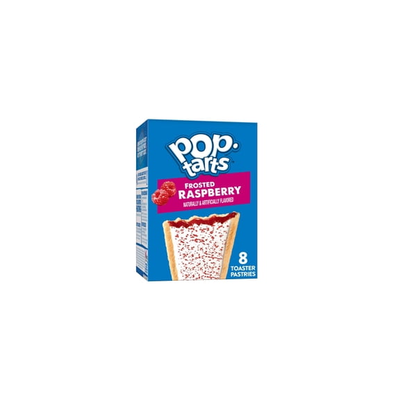 Kellogg's Pop-Tarts Frosted Raspberry Toaster Pastries (Pack of 16)