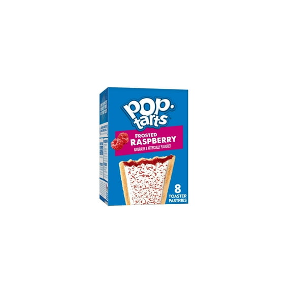 Kellogg's Pop-Tarts Frosted Raspberry Toaster Pastries (Pack of 4)