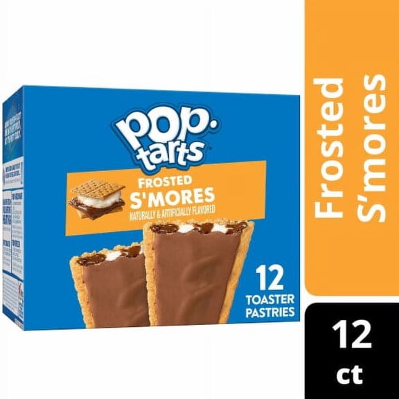 Kellogg's Pop-Tarts Frosted S'mores Toaster Pastries-12 ct