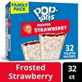 thumbnail image 1 of Kellogg's Pop-Tarts Frosted Strawberry Toaster Pastries, 1 of 5