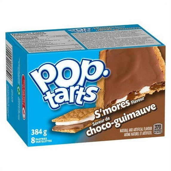 Kellogg's Pop Tarts Toaster Pastries, S'mores 8ct 400g/14.11oz {Canadian}