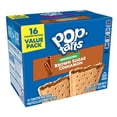 thumbnail image 1 of Kelloggs Pop-Tarts Unfrosted - Toaster Pastries Breakfast For Kids, 16 Count, 27 Oz (Unfrosted Brown Sugar Cinnamon), 1 of 3