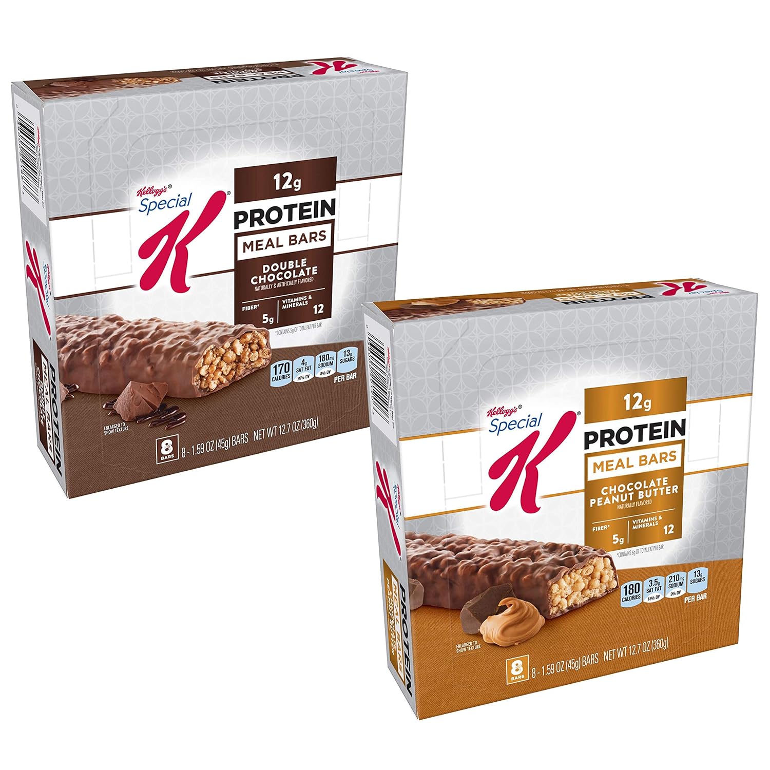 Kellogg's Protein Meal Bars, Meal Replacement Protein Snacks, Variety