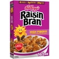 thumbnail image 1 of Kellogg’s Raisin Bran Breakfast Cereal, High Fiber, 28g Whole Grain, 16.1 oz, 1 of 17