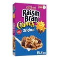 thumbnail image 1 of Kellogg's Raisin Bran Crunch Breakfast Cereal, Fiber Cereal, Family Breakfast, Original, 15.4oz Box (1 Box), 1 of 1