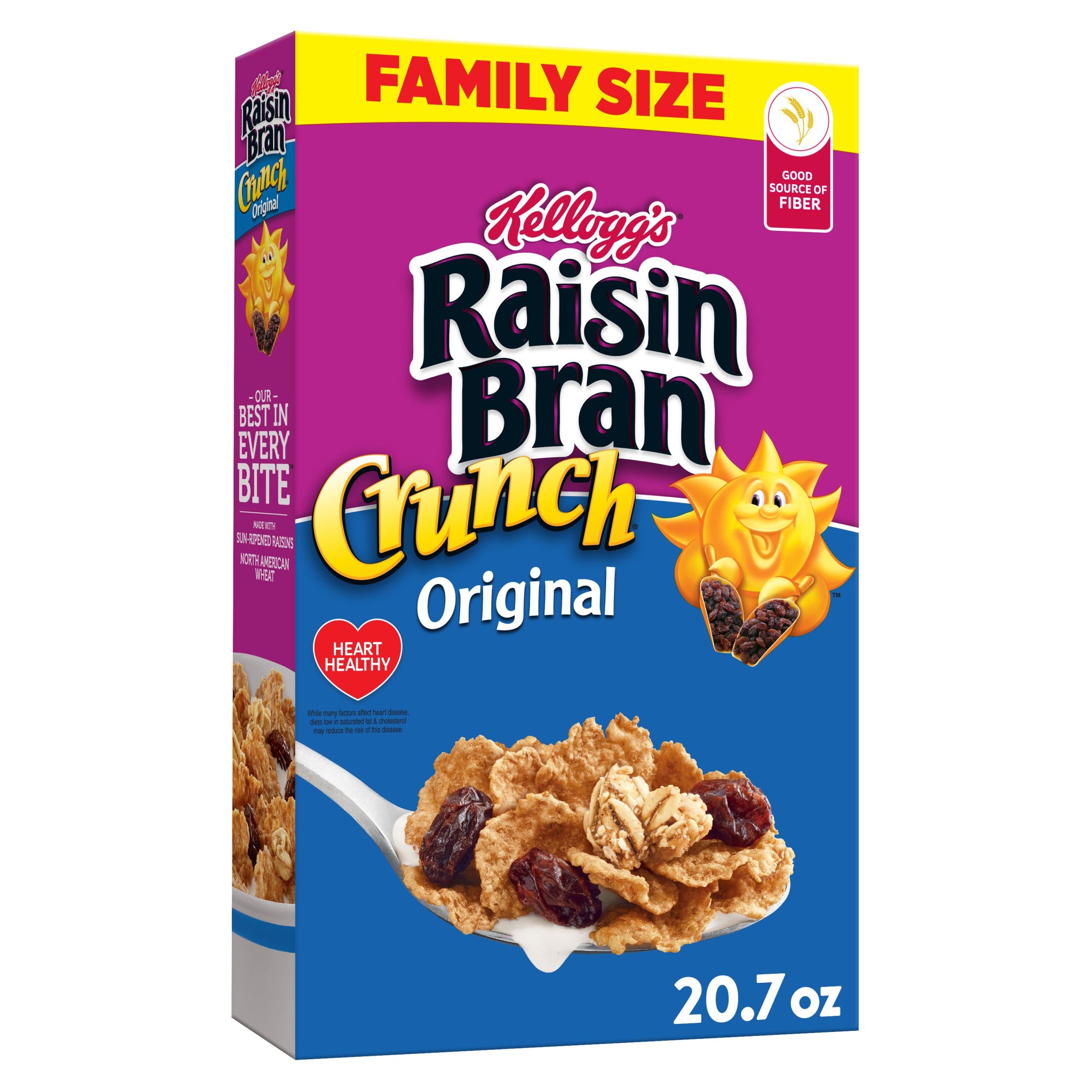 Cheerios Oat Crunch Cinnamon Breakfast Cereal, Family Size, 26 oz
