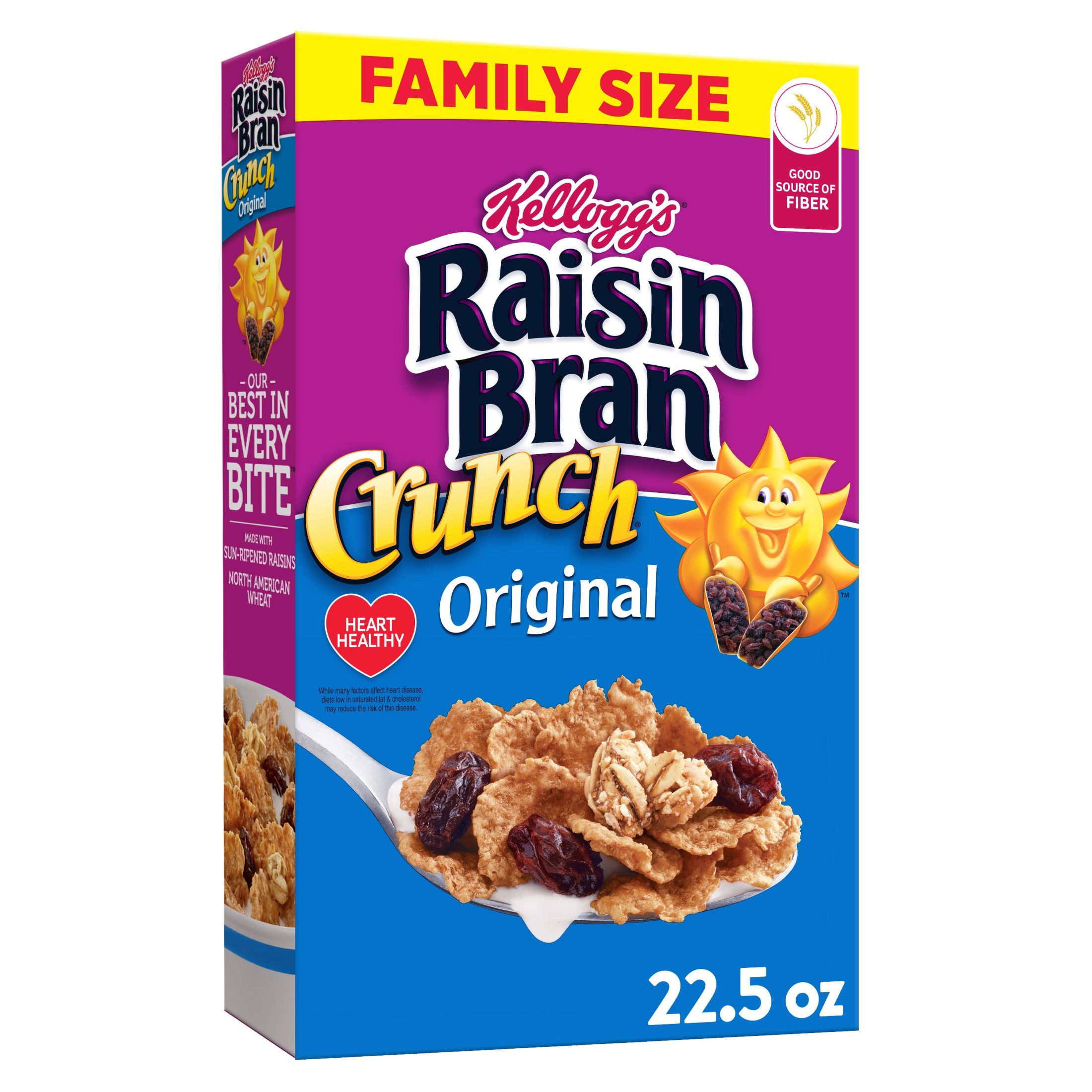 Raisin Bran Cereal, 13.7 oz Box (Pack of 6)