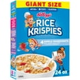 thumbnail image 1 of Kellogg's Rice Krispies Breakfast Cereal, 8 Vitamins and Minerals, Giant Size, 24 oz, 1 of 16