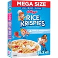 thumbnail image 1 of Kellogg's Rice Krispies Breakfast Cereal, 8 Vitamins and Minerals, Mega Size, 25.2 oz, 1 of 15