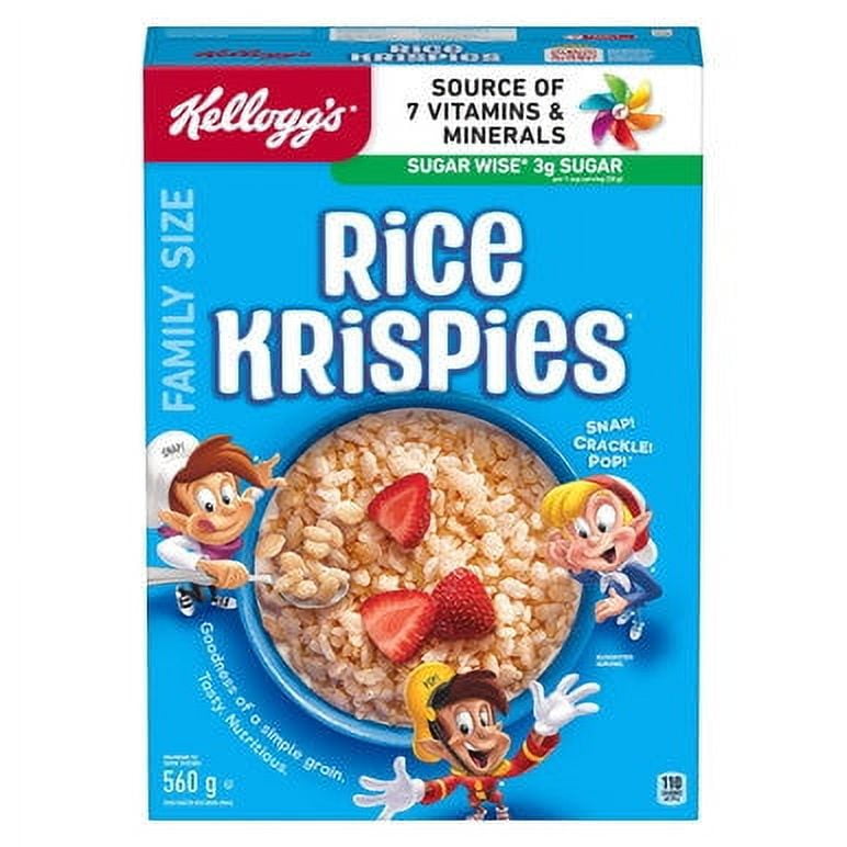 Kellogg's, Rice Krispies Cereal, 560g/19.6 oz., Box {Imported from ...