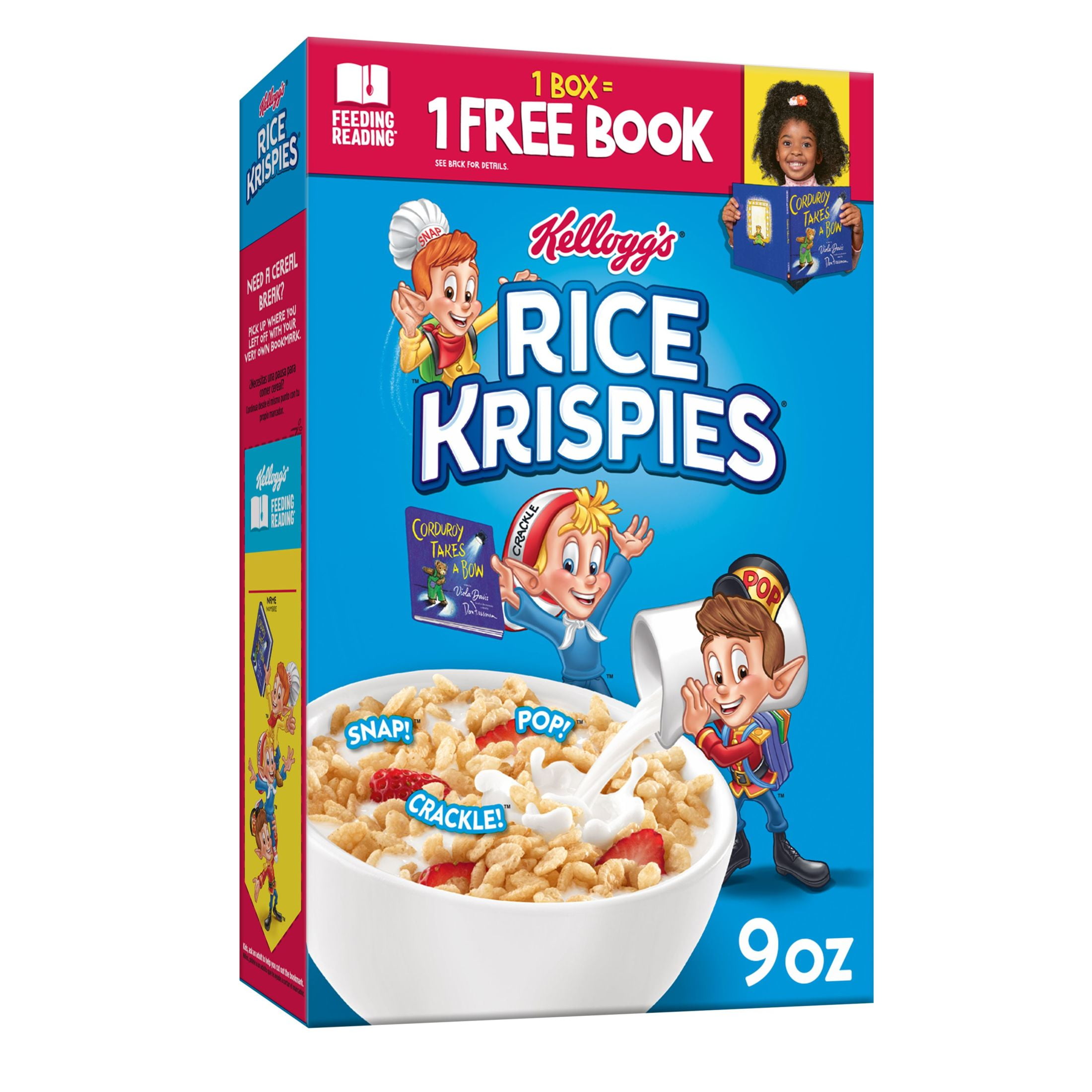 Kellogg's Rice Krispies Original Breakfast Cereal, 9 oz