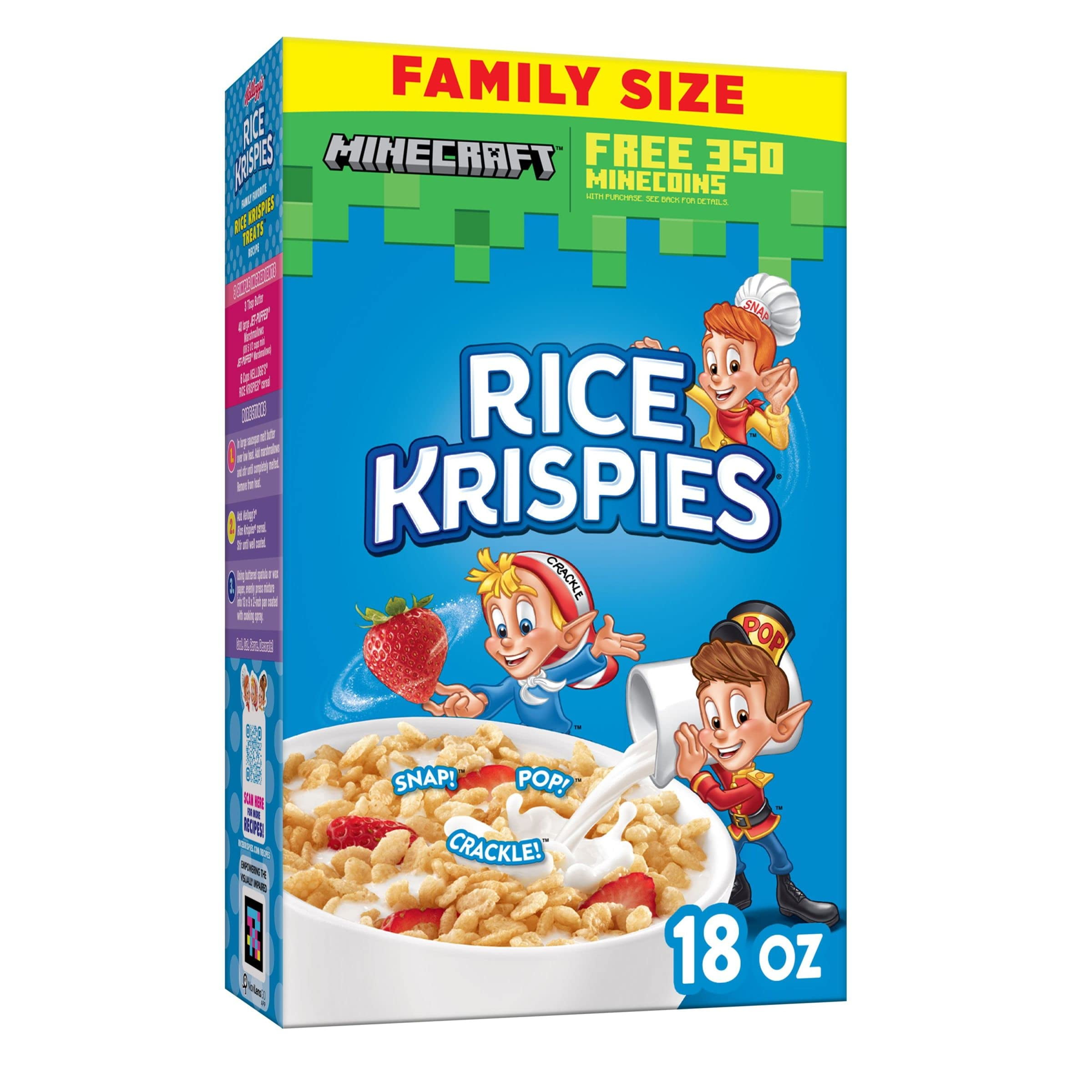 Kellogg's Rice Krispies Original Breakfast Cereal (Pack of 20)