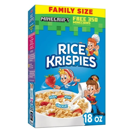 Kellogg's Rice Krispies Original Breakfast Cereal (Pack of 2)