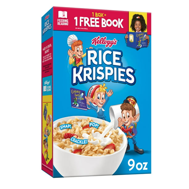 Kellogg's Rice Krispies Original Cold Breakfast Cereal, 9 oz - Walmart.com