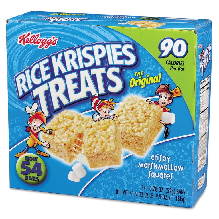 Kellogg's Rice Krispies Treats, 0.78 Ounce, 54 Count - Walmart.com