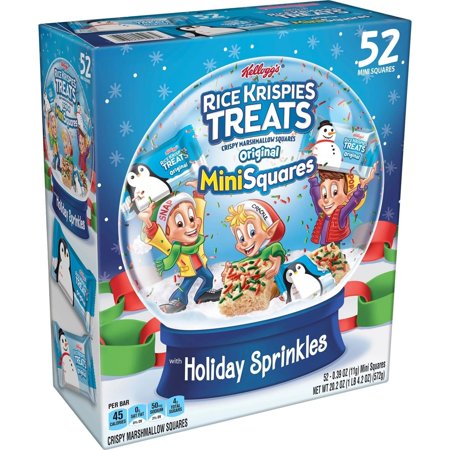 Kellogg's Rice Krispies Treats Holiday Minis Bars (52 Count)