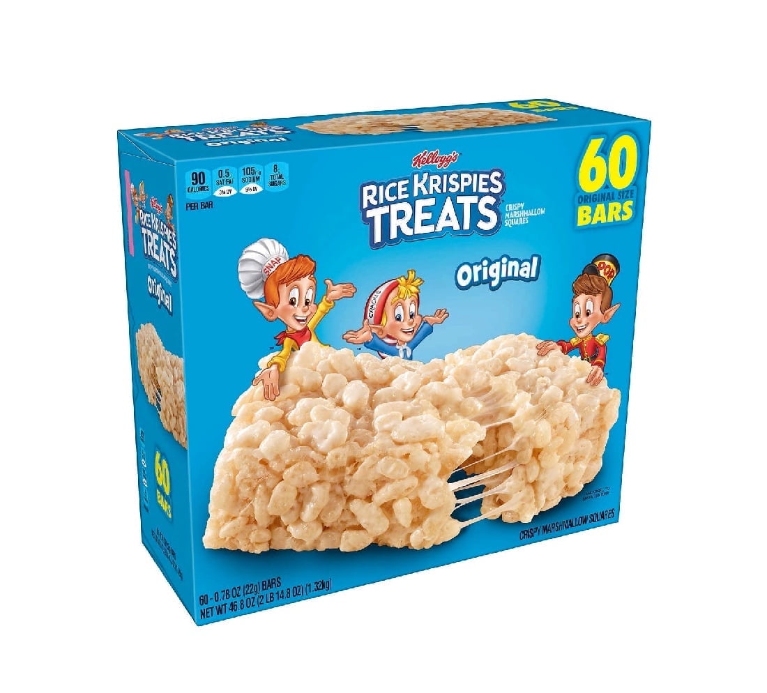 60個☆RICE KRISPIES TREATS (Original) Kellogg-s-Rice-Krispies-Treats