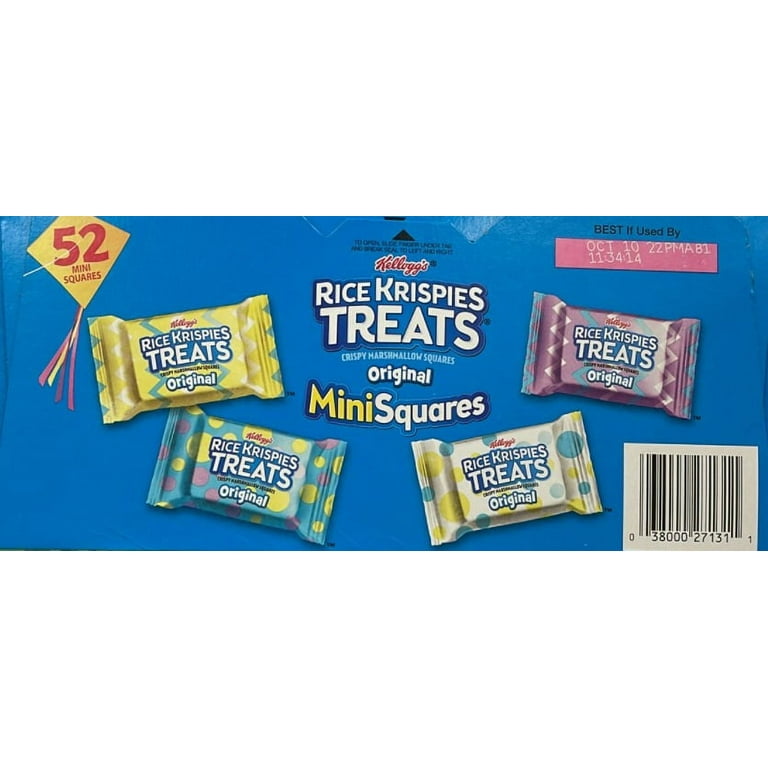 Kellogg's Rice Krispies Treats Mini Squares, Original with