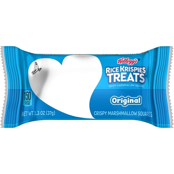 Rice Krispies Treats Original Chewy Marshmallow Snack Bars, Ready-to-Eat, Kids Snacks, 1.3 oz
