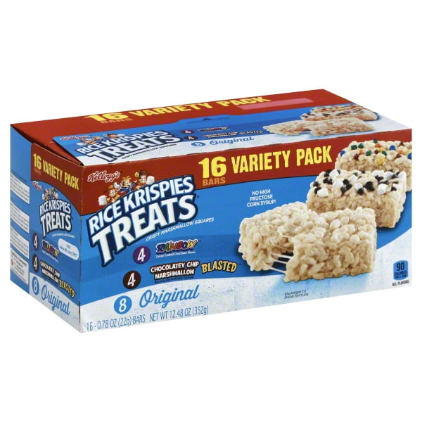 Kellogg's Rice Krispies Treats Variety Pack, 16 ct, 12.48 oz