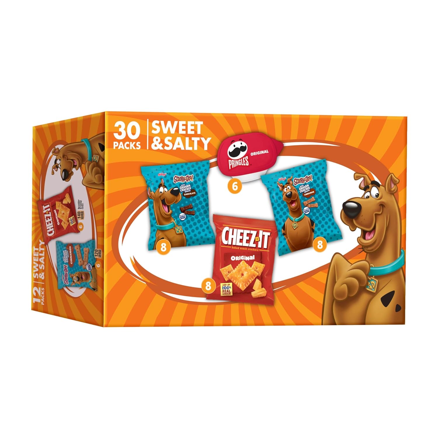 Kellogg's SCOOBYDOO! Baked Graham Cracker Snacks, Lunch Snacks, Snack