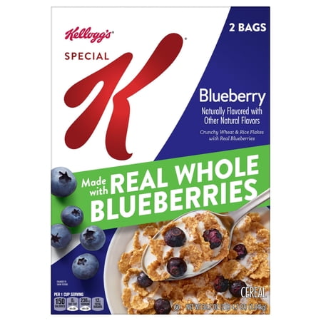 Kellogg's Special K Blueberry Cereal, 2 Pk.- Packaged Breakfast Cereals