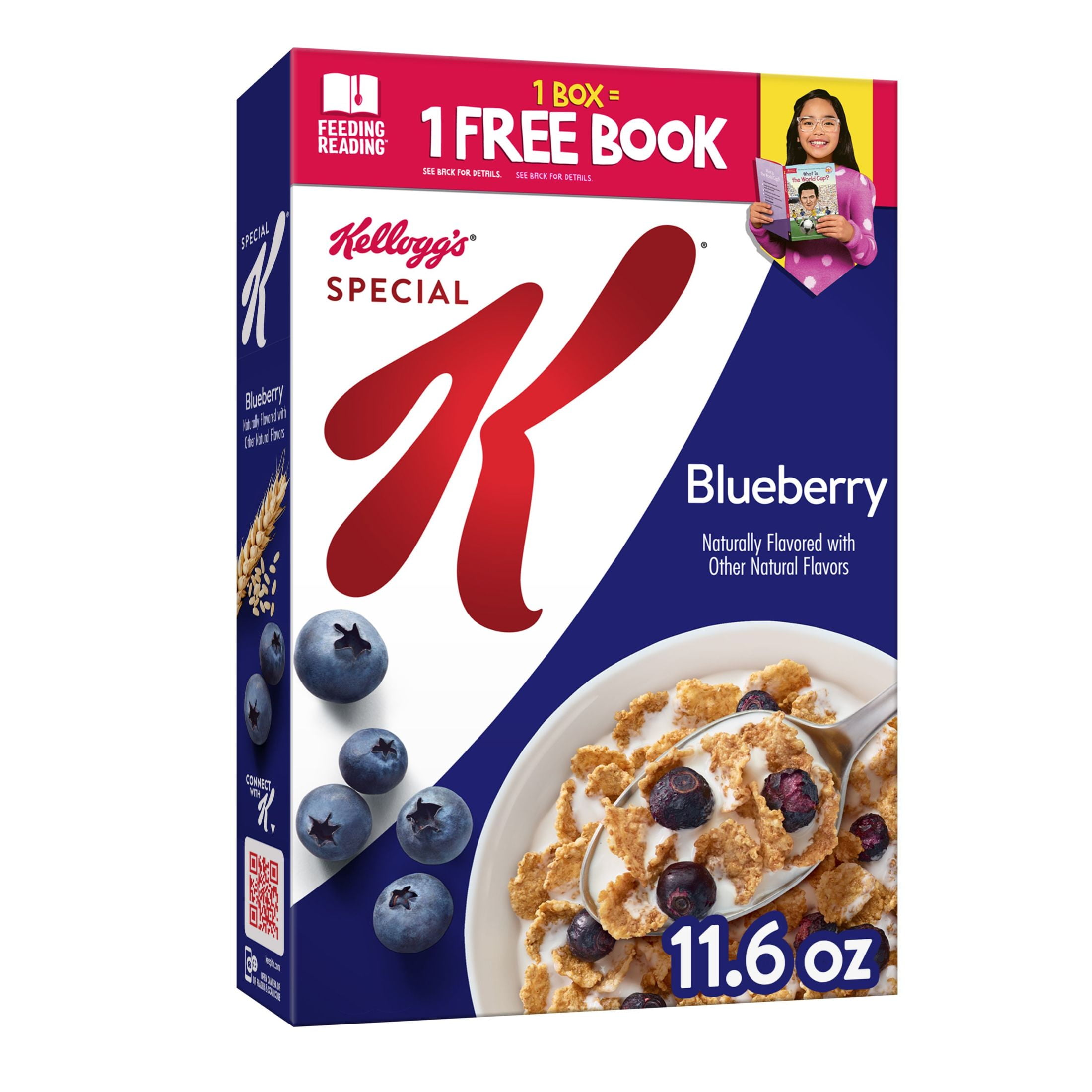 Kellogg's Special K Blueberry Cold Breakfast Cereal, 11.6 oz