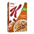 thumbnail image 1 of Kellogg's Special K Breakfast Cereal, 11 Vitamins and Minerals, Made with Real Pecans, Cinnamon and Pecan, 12.1oz Box (1 Box), 1 of 13