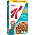 thumbnail image 1 of Kellogg's Special K Baked Cinnamon Crunch Breakfast Cereal, Good Source of Fiber, Family Size, 17.3 oz, 1 of 13