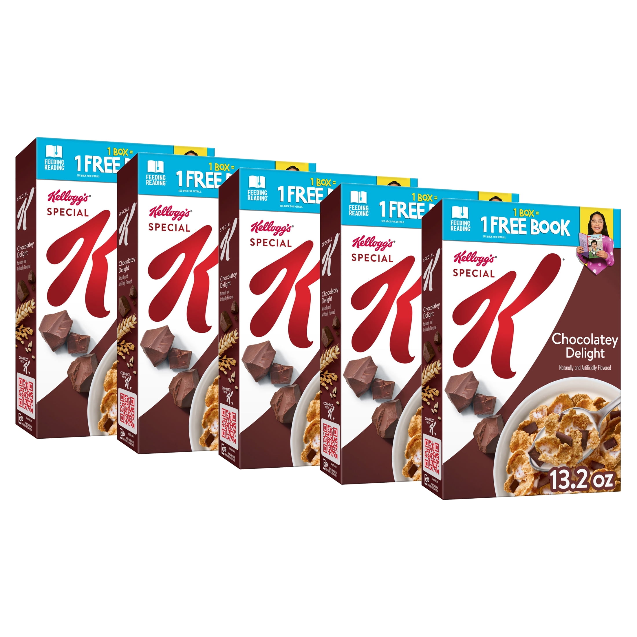 (5 pack) Kellogg's Special K Chocolatey Delight Cold Breakfast Cereal