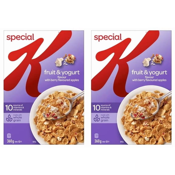 Kellogg's Special K Fruit and Yogurt Cereal, 360g (2 Pack)