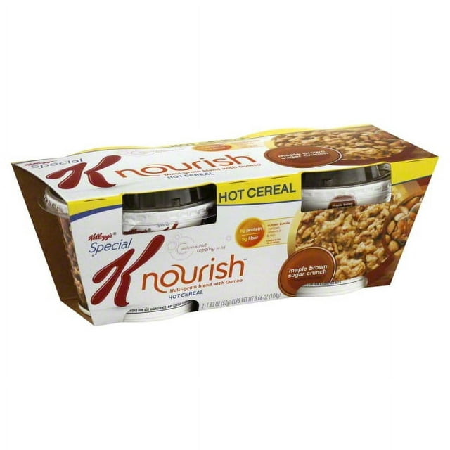 Kellogg's Special K Maple Brown Sugar Crunch Hot Cereal, 1.83 oz, 2 ct