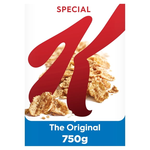 Kellogg's Special K Original Breakfast Cereal 750g, Imported from Britain