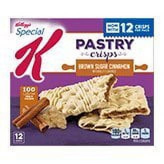 Kellogg's Special K Pastry Crisp, Brown Sugar Cinnamon, 0.88 oz - 4 Packs of 6 NG01