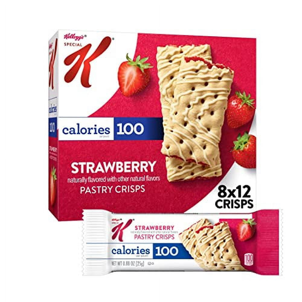 Kellogg's Special K Pastry Crisps, Breakfast Bars, 100 Calorie Snacks