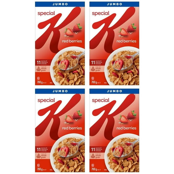 Kellogg's Special K Red Berries, Jumbo, 700g (4 Pack)