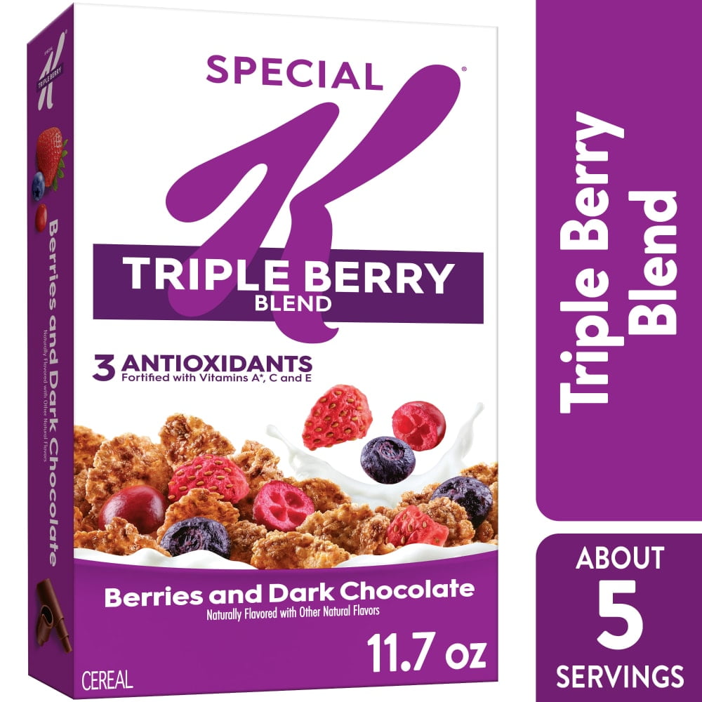 Kellogg's® Special K Triple Berry Blend Berries and Dark Chocolate Cereal