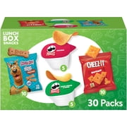 Cheez-It, Pringles, SCOOBY-DOO! Variety Pack Snacks, Lunch Snacks, 30 Count