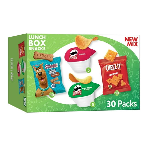 Kellogg's Variety Pack Lunch Box Snacks, Afternoon Snacks, 30 Count ( 2 Box )